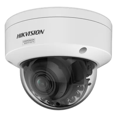 Domo IP / 4 Megapixel / Lente Mot. 2.8 a 12 mm / 131 ft IR + Luz Blanca / IP67 / WDR 130 dB / AcuSense 3.0 / NEMA 4X / AcuSeek