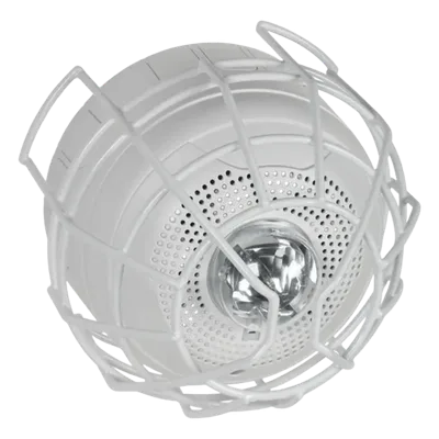 Protector de Rejilla Anti-Vandalismo / 8.55"x8.55"x6.23" (217x217x158 mm) / Alambre Acero Calibre 9 / Montaje Superficie Techo / Uso Interior