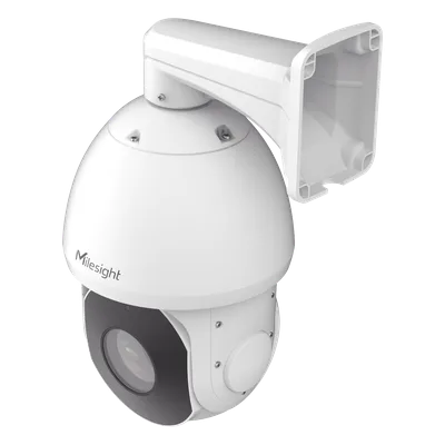 Cámara de Red Domo PTZ AI / Zoom Óptico 42X / 4K 30fps / 140dB Super WDR / IR 300m / IP66 IK10 / Starlight 0.005lux