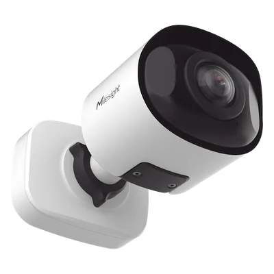 Cámara Bullet Mini Panorámica 180° AI / 4K UHD / Super WDR 120dB / Micrófono Integrado / IP67-IK10 / PoE / 1TB / Analítica IA 8 Modos