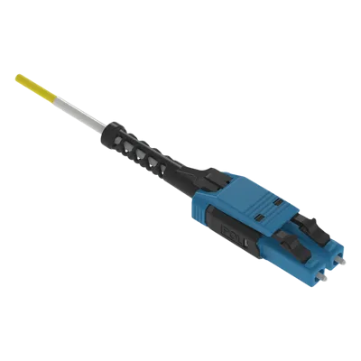 Jumper de Fibra Óptica / Monomodo OS2 9/125 / LC-LC Uniboot Duplex / OFNP Plenum / 2 m (6.6 ft)