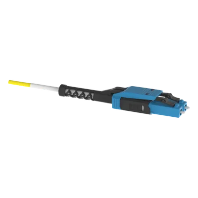 Jumper de Fibra Óptica / Monomodo OS2 9/125 / LC-LC Uniboot Duplex / OFNP Plenum / 2 m (6.6 ft)
