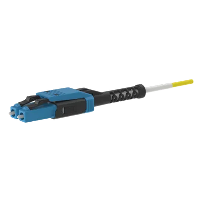 Jumper de Fibra Óptica / Monomodo OS2 9/125 / LC-LC Uniboot Duplex / OFNP Plenum / 2 m (6.6 ft)