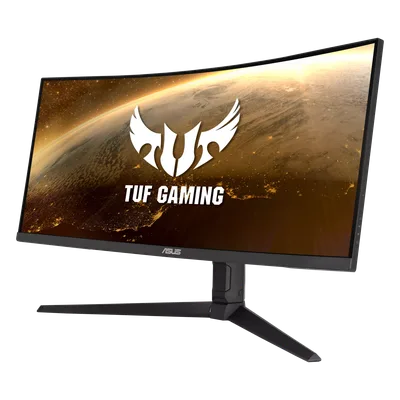 Monitor Curvo / 34 pulgadas / Ultra WQHD 3440x1440 / 21:9 / 180 Hz / 1 ms / HDR10 / Adaptive-Sync / VA LED