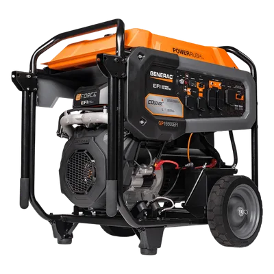 Generador Inversor Portátil a Gasolina, 15 kW, 120/240Vca, Arranque Eléctrico