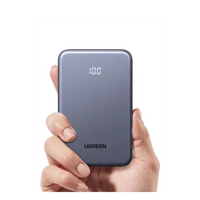 Power Bank / 10000 mAh / 20W PD3.0 PPS / USB-C + USB-A / Carga Rápida 3 Horas / Pantalla Digital / Protección NTC