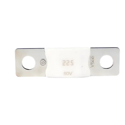 Fusible Mega / 225A / 80V DC / 0.235 mΩ / 48V Battery Bank / 5 Piezas