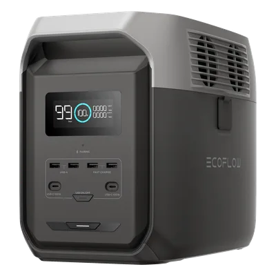 Estación de Energía Portátil / 1536 Wh / 4 Salidas CA 1800 W / 2 USB-C 100 W / Carga Solar 500 W / LiFePO4 / Wi-Fi y Bluetooth