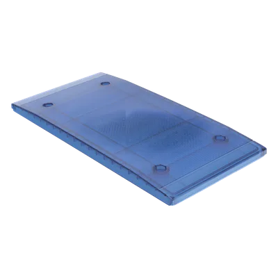 Domo Central de Reemplazo / Dispersión Luminosa Optimizada / Compatible con Barra SP216 / Color Azul / Resistente a Clima Extremo