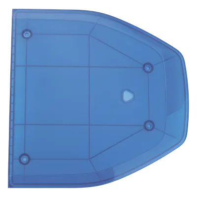 Domo Lateral de Reemplazo / Perfil Bajo / Resistente UV / Color Azul / Compatible con Barra SP216