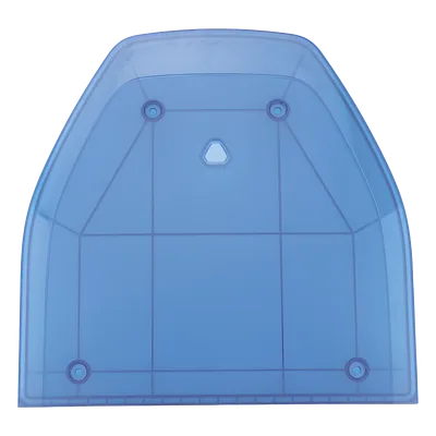 Domo Lateral de Reemplazo / Perfil Bajo / Resistente UV / Color Azul / Compatible con Barra SP216
