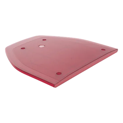 Domo Lateral de Reemplazo / Compatible con Barra de Luces SP216 / Color Rojo / Alta Resistencia / Diseño Aerodinámico