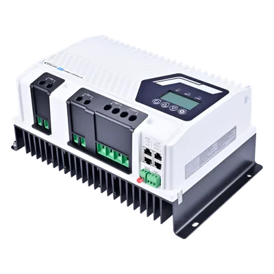 Controlador Solar MPPT / 100 A / 12/24/36/48 V / Voc 180 V / Potencia 5200 W (48 V) / Eficiencia 98.5% / Dual RS485