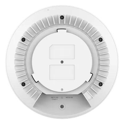 Punto de Acceso Wi-Fi 7 / Triple Banda BE11000 / Throughput 11 Gbps / 384 Clientes Simultáneos / 2 Puertos 5G Ethernet PoE+ / Cobertura 175 m (574.1 ft) / BLE 5.3
