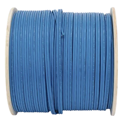 Bobina de Cable Siamés Cat6 UTP / 100% Cobre / 2 Conductores 18 AWG / 152 Metros (500 Pies) / Exterior UV-Rated / 250 MHz