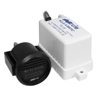 Alarma de Agua Alta para Sentina / Interruptor Patentado / Cable Marino 14 AWG 28" (71.1 cm) / Libre de Mercurio / Sellos Herméticos / Resistente a Abrasión