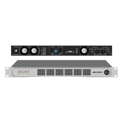 Amplificador de Potencia / 2 Canales 250W @ 8Ω / Clase D 90% / 1U Rack / PFC Banda Ancha / Puente y Estéreo