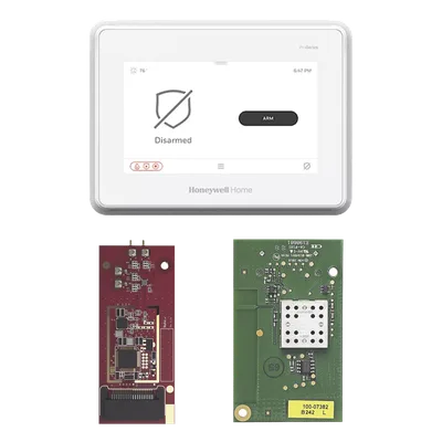 Panel de Alarma Todo-en-Uno / Pantalla Táctil 7 Pulgadas / 250 Zonas / LTE y Wi-Fi / 78 Dispositivos Z-Wave Plus / 4 Particiones