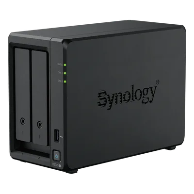 NAS de 2 Bahías / Expansible a 7 Unidades / Puerto 2.5GbE / 2 Ranuras M.2 NVMe / 276 MB/s Lectura / 224 MB/s Escritura / Procesador AMD Ryzen R1600 / 4 GB DDR4 ECC