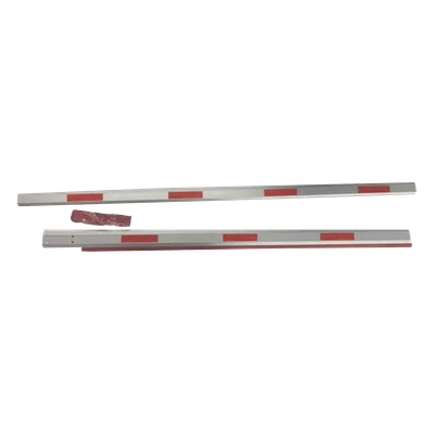 Brazo Telescópico Octogonal / 6 m (19.7 ft) / Para Barrera Vehicular / Resortes Rojo y Blanco / Enganche Requerido