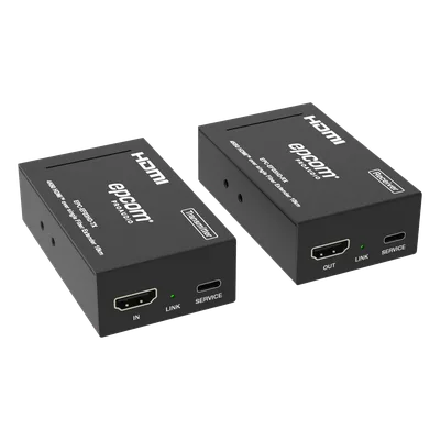 Extensor HDMI sobre Fibra Óptica / 4K2K@60Hz / 4:4:4 / 18 Gbps / Monomodo LC / 10 km (32,808 ft) / HDCP 2.2 / HDR10+ Dolby Vision / Audio 7.1CH
