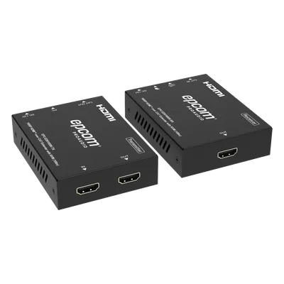 Extensor HDMI / 1080P@60Hz / Transmisión 100 m (328 ft) / KVM Integrado / PoC Bidireccional / Sin Compresión