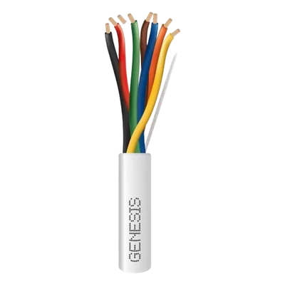 Cable Multiconductor / 8 Conductores / 18 AWG / Cobre Sólido / Plenum / 305 m (1000 ft) / -20°C a 75°C / NFPA 262 / CL3P CMP
