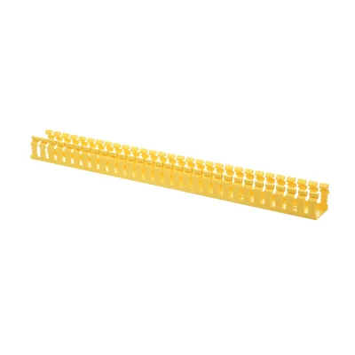 Canaleta Ranurada / PVC sin Plomo / 2.17 in Ancho / 1.92 in Alto / 10 ft Largo / Amarillo / Tipo H