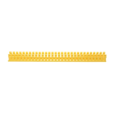 Canaleta Ranurada / PVC sin Plomo / 2.17 in Ancho / 1.92 in Alto / 10 ft Largo / Amarillo / Tipo H