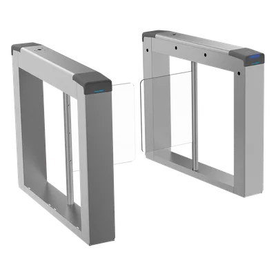 Torniquete Swing para Exterior / Carril 90 cm / Motor Brushless / 3,000,000 MCBF / 20-60 Personas/Min / IR Anti-Tailgating / -20°C a 65°C