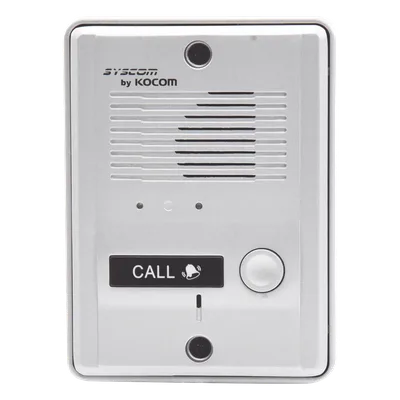 Frente de Calle Metálico / Audio Portero / Compatible KDP601A1M / Compatible KDP602A/D / Uso Exterior