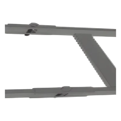 Cople para Escalera Tubular / 1.5" de Peralte / 12" de Ancho / Acero al Carbón con Pintura Epóxica