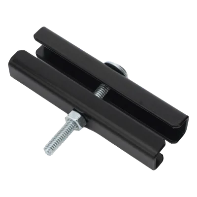 Cople para Escalera Tubular / 1.5" de Peralte / 12" de Ancho / Acero al Carbón con Pintura Epóxica
