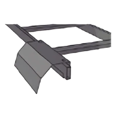 Bajada de Cable para Escalera Tubular / 12' de Ancho / Acero al Carbono / Acabado Epóxico Anticorrosivo / Transición Estructural de Cableado