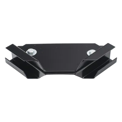 Kit Derivación Tipo T / Escalera Tubular 1.5" Peralte / 12" Ancho / Acero Carbono / Recubrimiento Epóxico Negro / Tornillería Incluida
