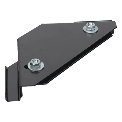Kit Derivación Tipo T / Escalera Tubular 1.5" Peralte / 12" Ancho / Acero Carbono / Recubrimiento Epóxico Negro / Tornillería Incluida