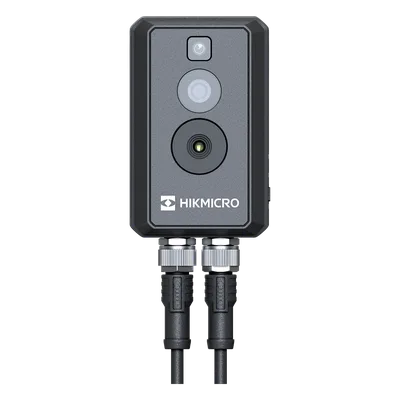 Cámara Cubo IP Bi-Espectral / Térmica 256x192 / Óptica 4 MP / Rango -20°C a 550°C / Precisión ±2°C / PoE / IP67