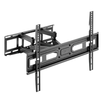 Soporte de Pared Articulado para Monitor / 37 a 80 pulgadas / Carga 40 kg (88 lbs) / VESA 100x100 a 600x400 / Extensión 67 a 355 mm (2.6 a 14 in)