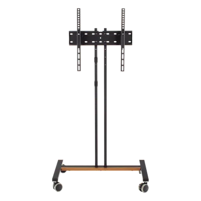 Soporte Móvil para TV / Hasta 55 Pulgadas / Carga 35 kg (77 lbs) / VESA 200x200 a 600x400 / Ruedas con Frenos / Altura Ajustable 4 Posiciones