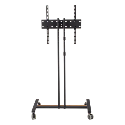 Soporte Móvil para TV / Hasta 55 Pulgadas / Carga 35 kg (77 lbs) / VESA 200x200 a 600x400 / Ruedas con Frenos / Altura Ajustable 4 Posiciones
