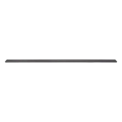 Riel de Aluminio para Videowall / Longitud 1750 mm (5.74 ft) / Ancho 120 mm / Espesor 9 mm / Diseño U / Incluye Tapas y Tornillos