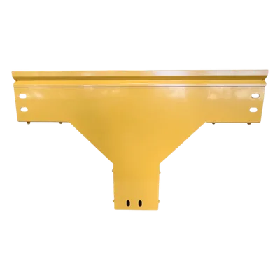 Charola T Vertical / Aluminio Fundido / 4" x 4" / Radio 8" / Recubrimiento Epóxico / Incluye Accesorios