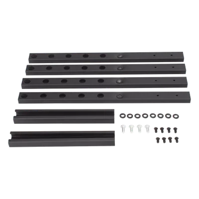 Adaptador de Soporte VESA / Extensores Ajustables 500-900 mm / 1.64-2.95 ft / Compatibilidad Horizontal 500x400 a 800x400 / Compatibilidad Vertical 200x600 a 400x600 / Aluminio 15 mm