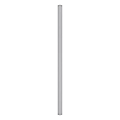 Riel de Aluminio / Longitud 1670 mm (65.7 ft) / Perfil 40 x 40 mm / Diseño Modular / 4 Direcciones de Montaje / Tapas Incluidas