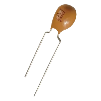 Capacitor de Tántalo / 2.2 µF / 25 V / ESR 6 Ω / Tolerancia 10% / Radial 2.5 mm / -55°C a +125°C