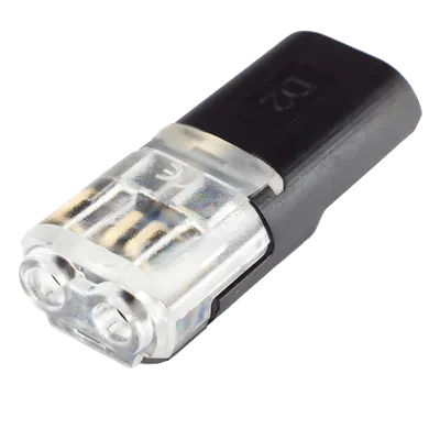 Conectores enchufables / 2 pines / 22-18 AWG / 0.35-0.75 mm² / 25 piezas / -20°C a +80°C