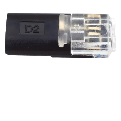 Conectores enchufables / 2 pines / 22-18 AWG / 0.35-0.75 mm² / 25 piezas / -20°C a +80°C