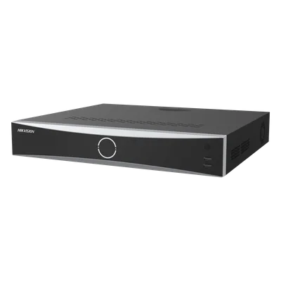 NVR IP / 16 Canales / 16 Puertos PoE+ / 12 Megapixel (4K) / Reconocimiento Facial / 4 Bahías HDD / HDMI 8K / AcuSense