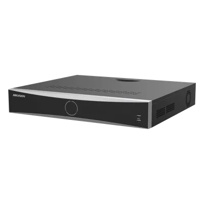 NVR IP / 32 Canales / 12 Megapixel (4K) / AcuSense / Reconocimiento Facial / 4 Bahías HDD / Salida HDMI 4K