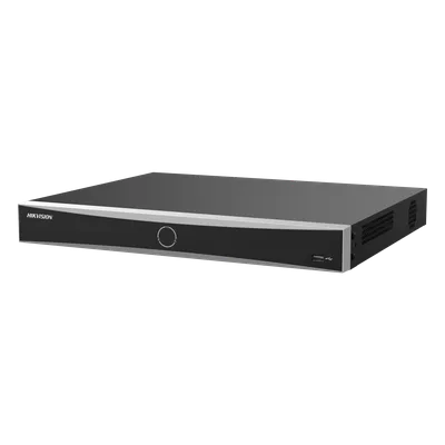 NVR IP / 16 Canales / 12 Megapixel (4K) / AcuSense / Reconocimiento Facial / 1 Bahía HDD / HDMI 4K / Sin PoE